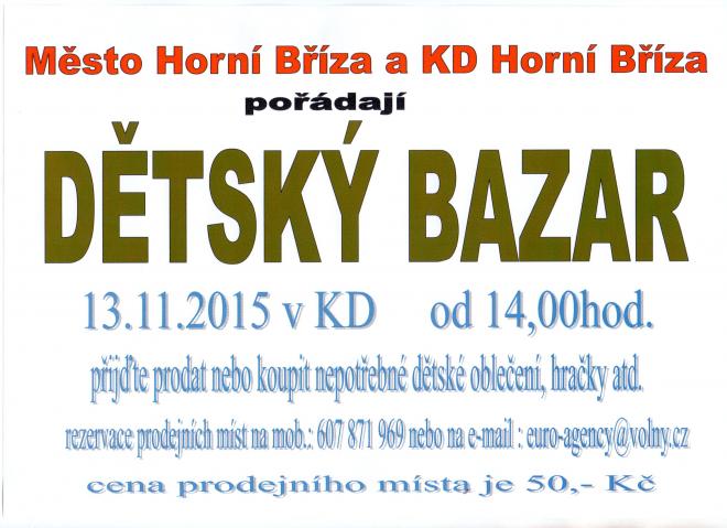 Dětský bazar