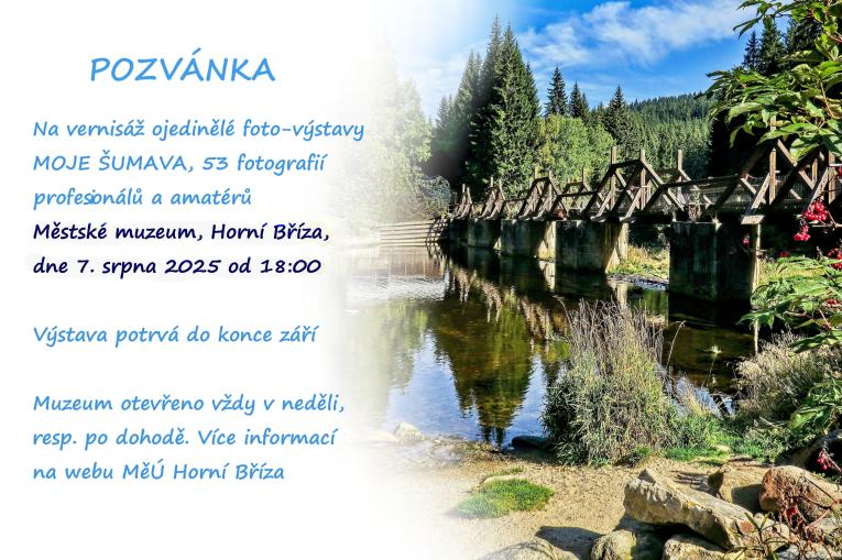 Výstava MOJE ŠUMAVA