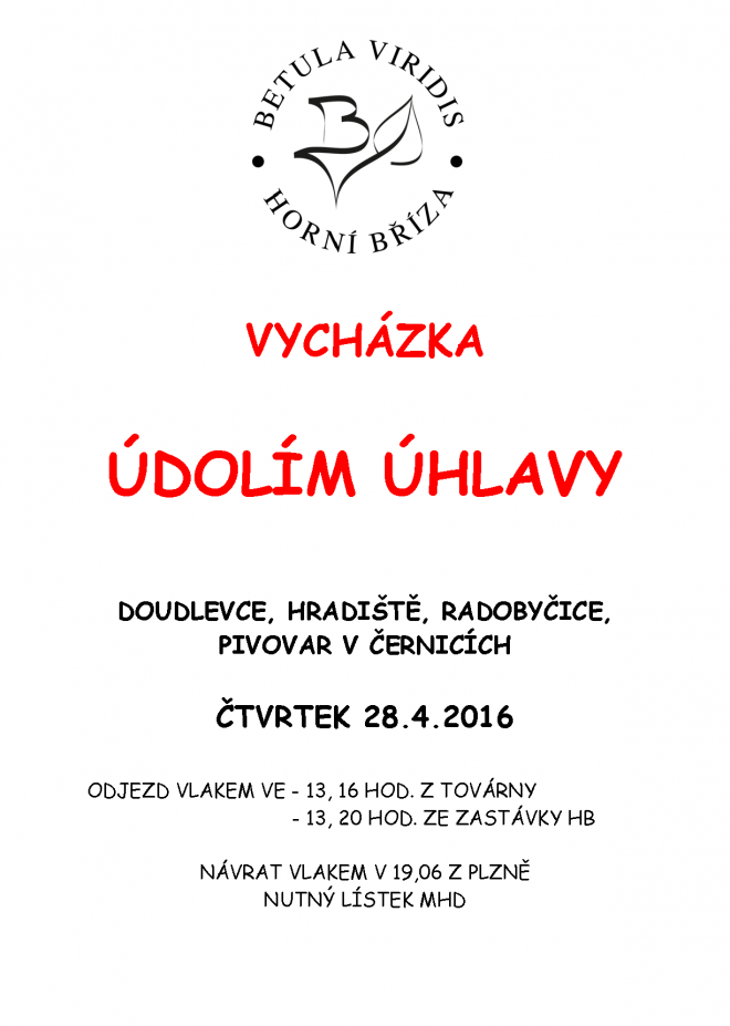 Vycházka - údolím Úhlavy