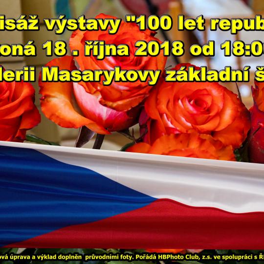 Fotovýstava "100 let republiky" 1